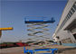 Ruwe het Terreinvorkheftruck van de staalstructuur, Hydraulische Platformlift 13M Hoge Ladingscapaciteit